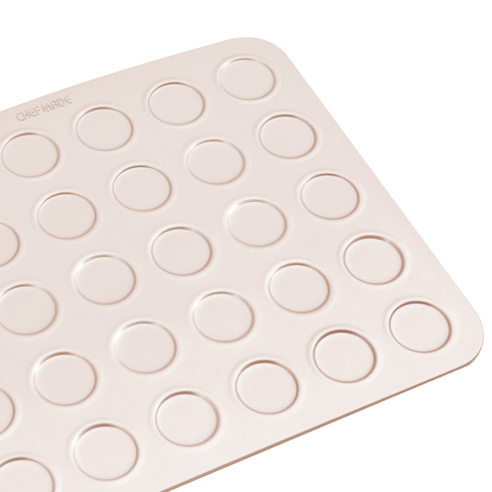 Chefmade 30 Piece Macaron & Cookie Sheet