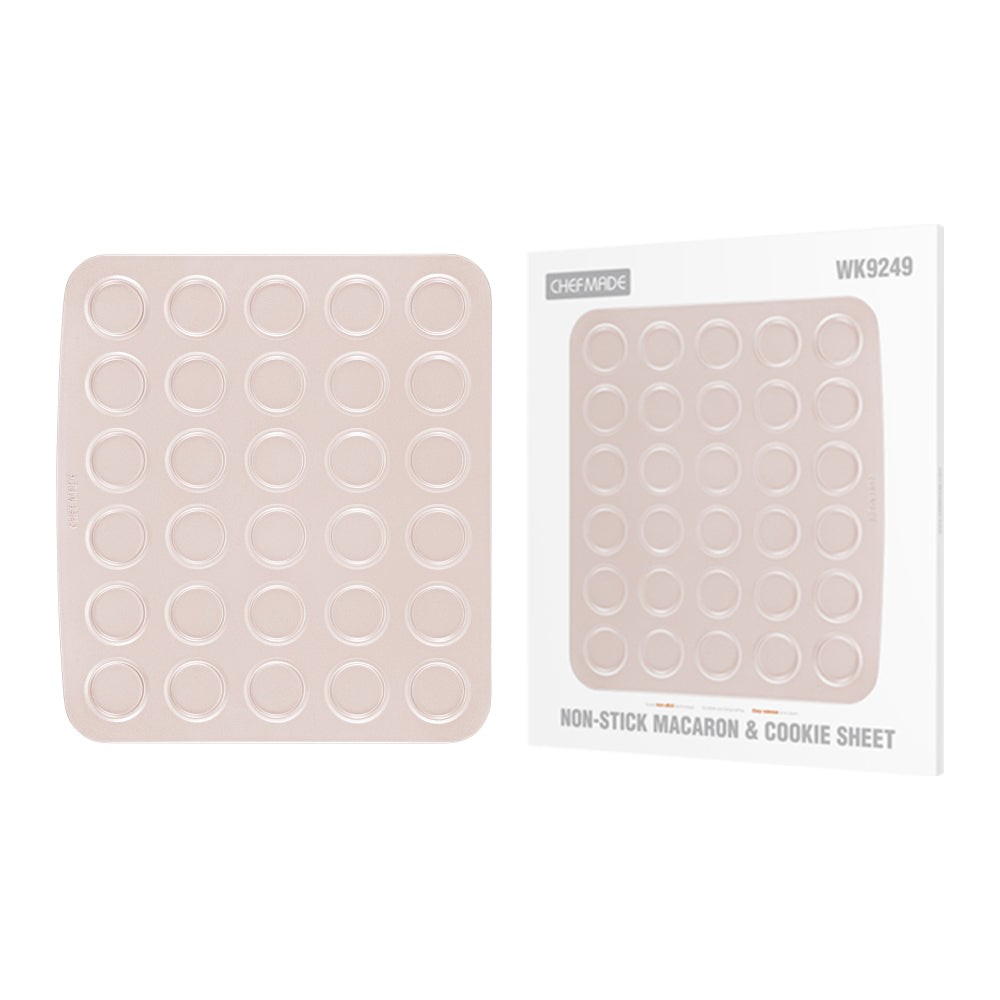 Chefmade 30 Piece Macaron & Cookie Sheet