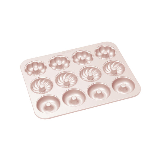 Chefmade 12 Cup Donut Pan Mixed Shapes