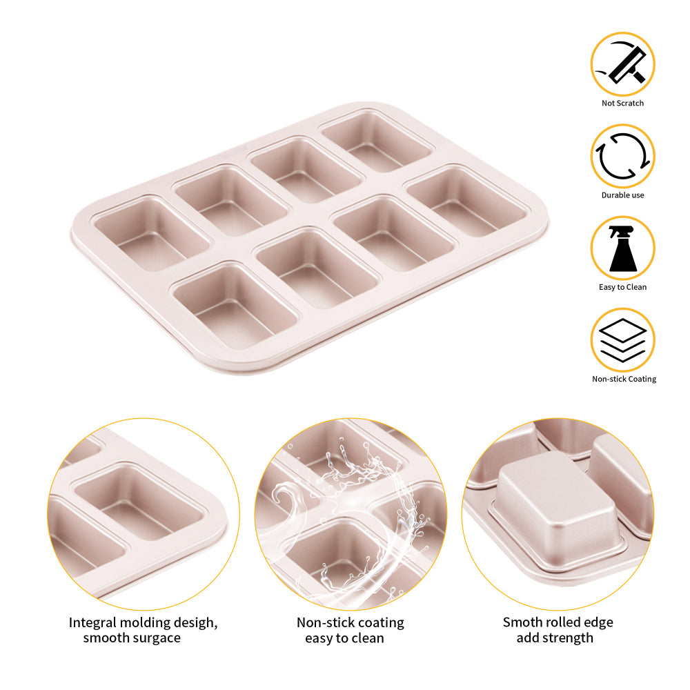 Chefmade 8 Cup Petite Loaf Pan