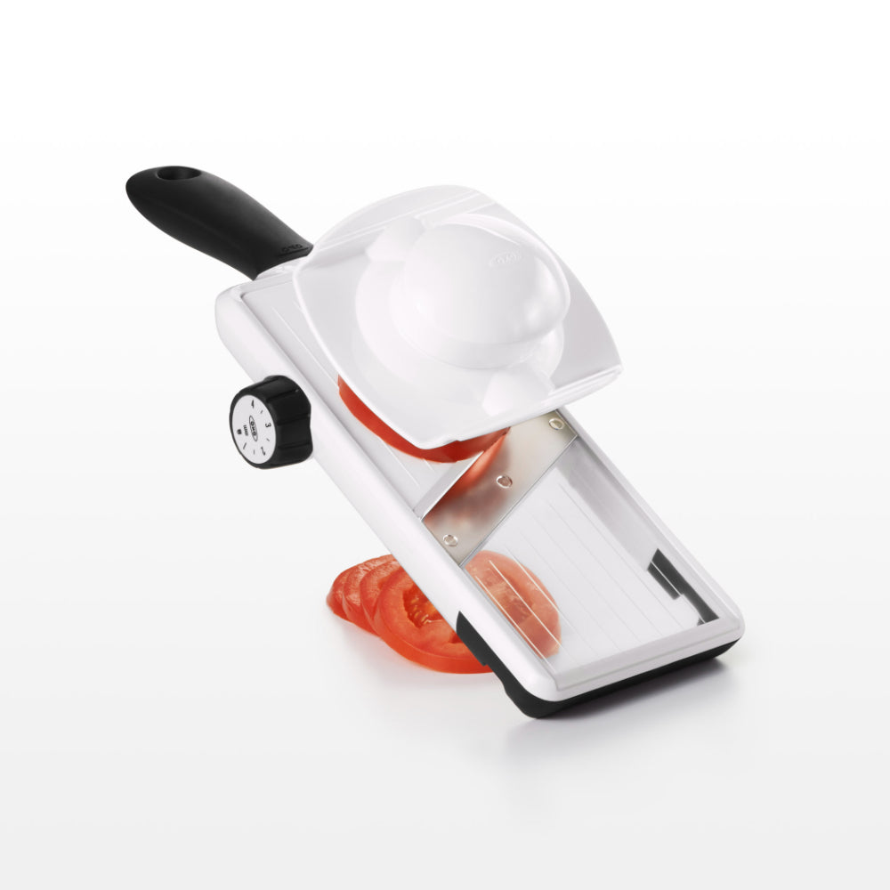 OXO Adjustable Hand Held Mandoline Slicer
