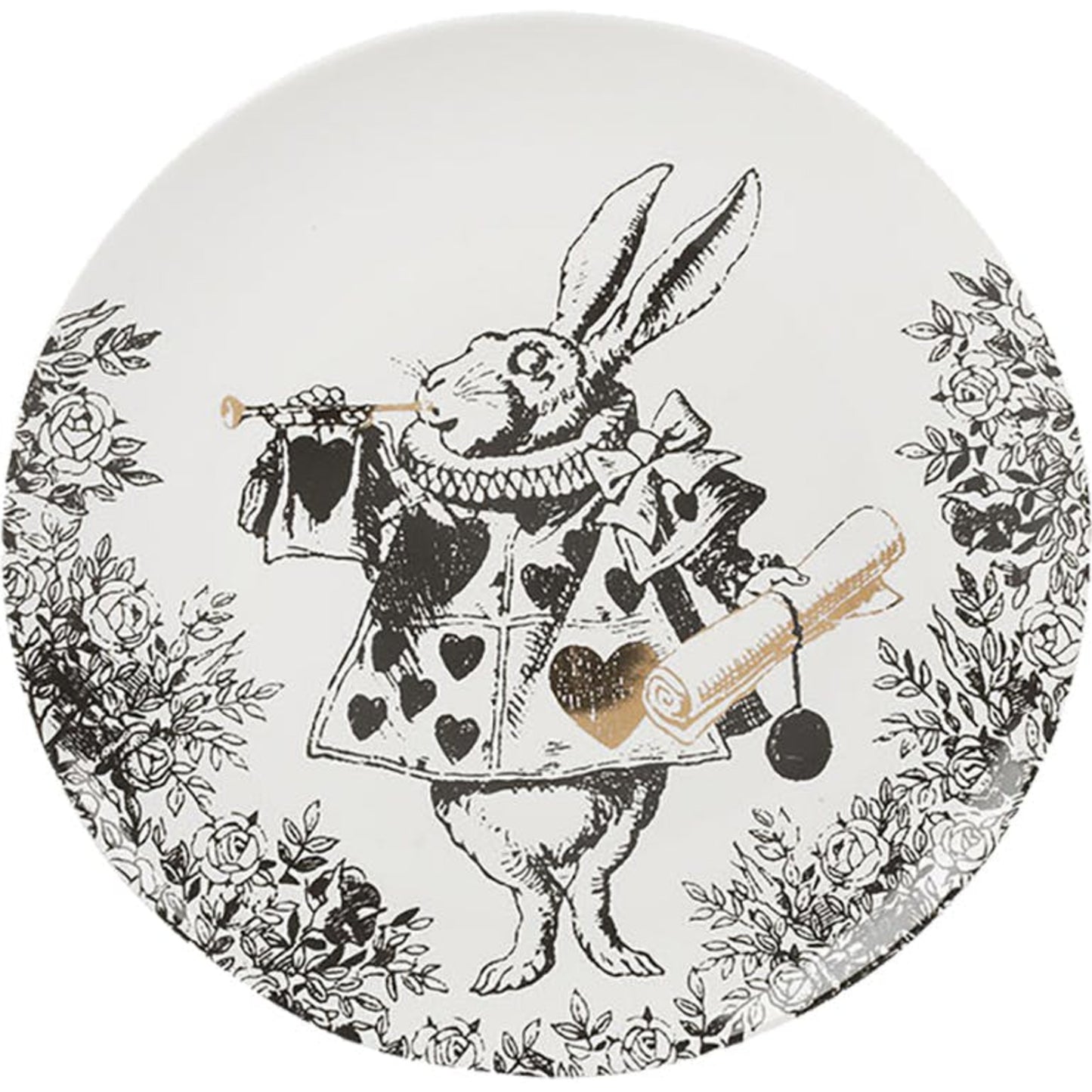 Mikasa x V&A Alice In Wonderland Set of 4 Side Plates