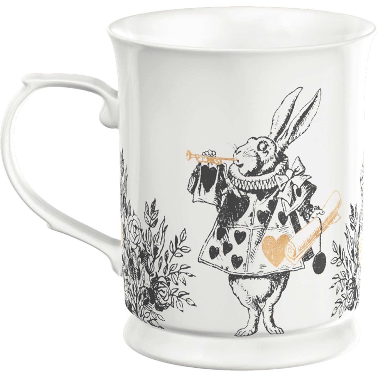 Mikasa x V&A Alice In Wonderland Tankard Mug 400ml