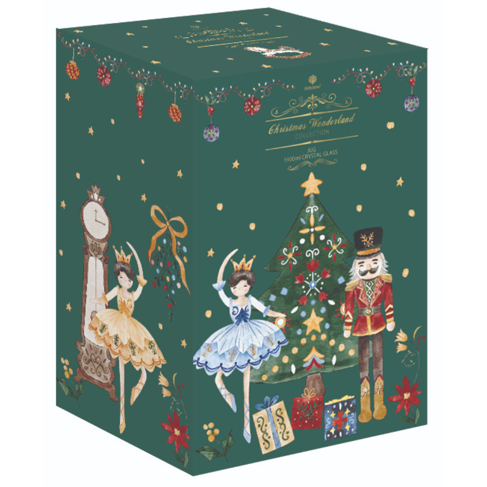 Ashdene Christmas Wonderland Crystal Jug