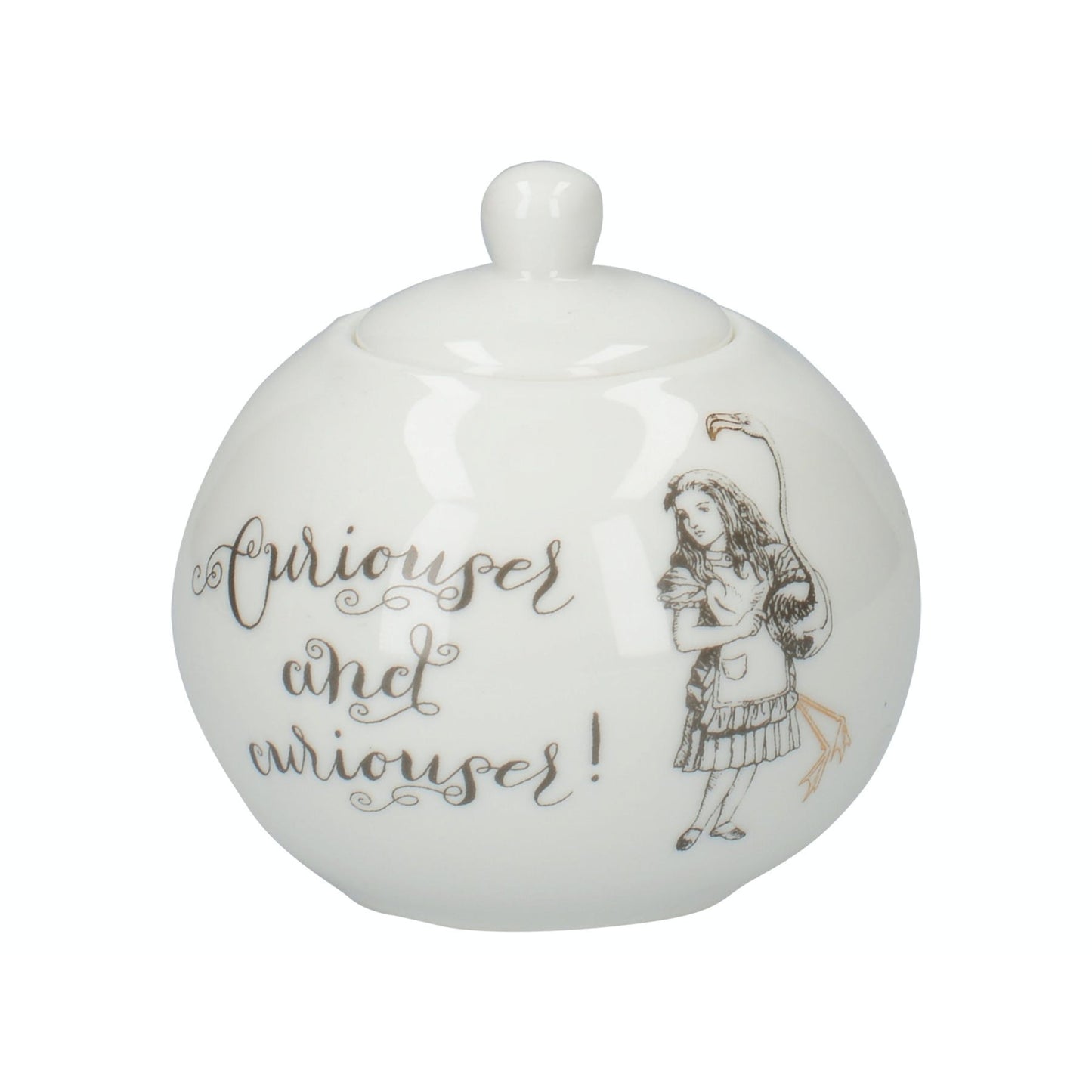 Mikasa x V&A Alice In Wonderland Sugar Bowl & Creamer Jug