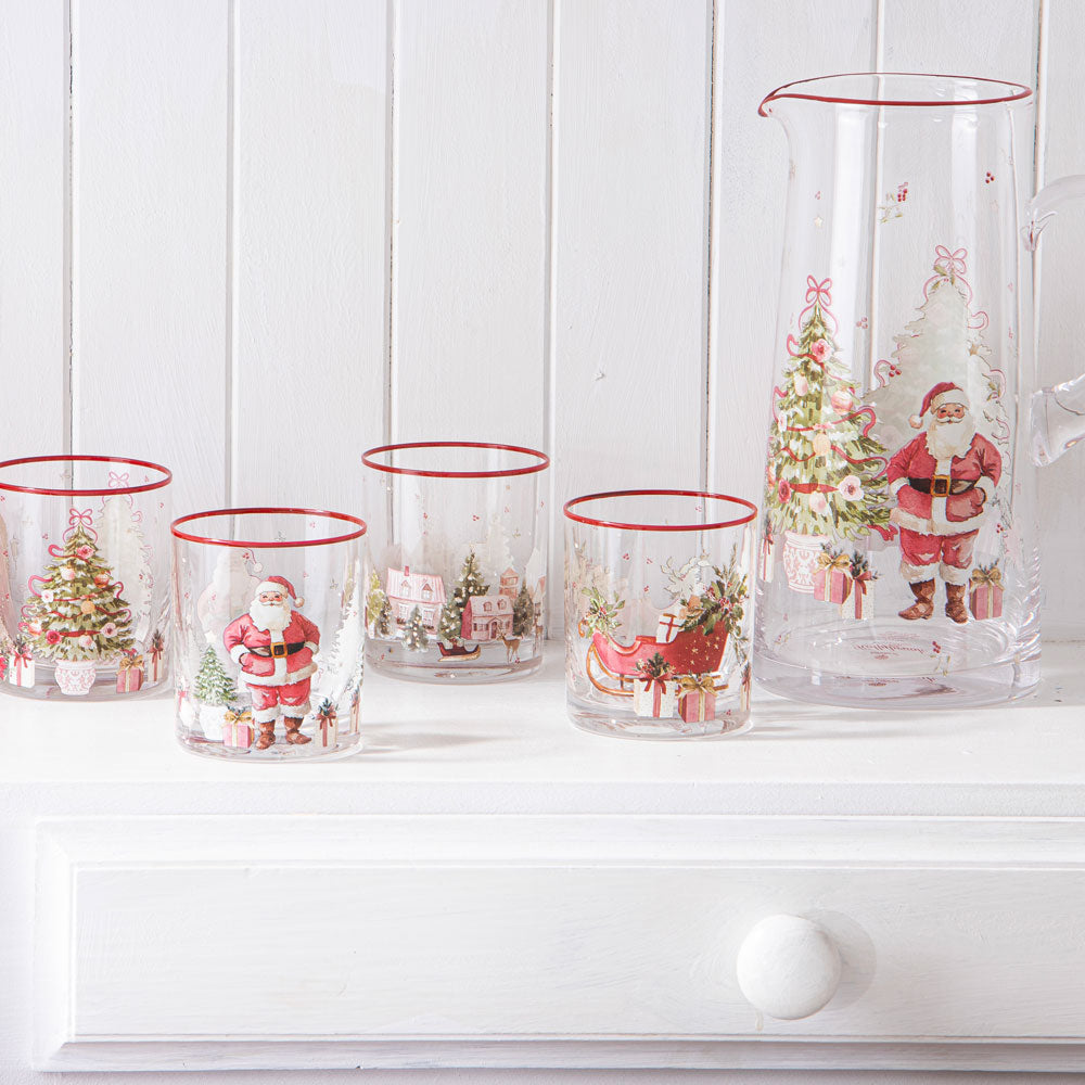 Ashdene Hollybrook Crystal Jug & Tumbler Set