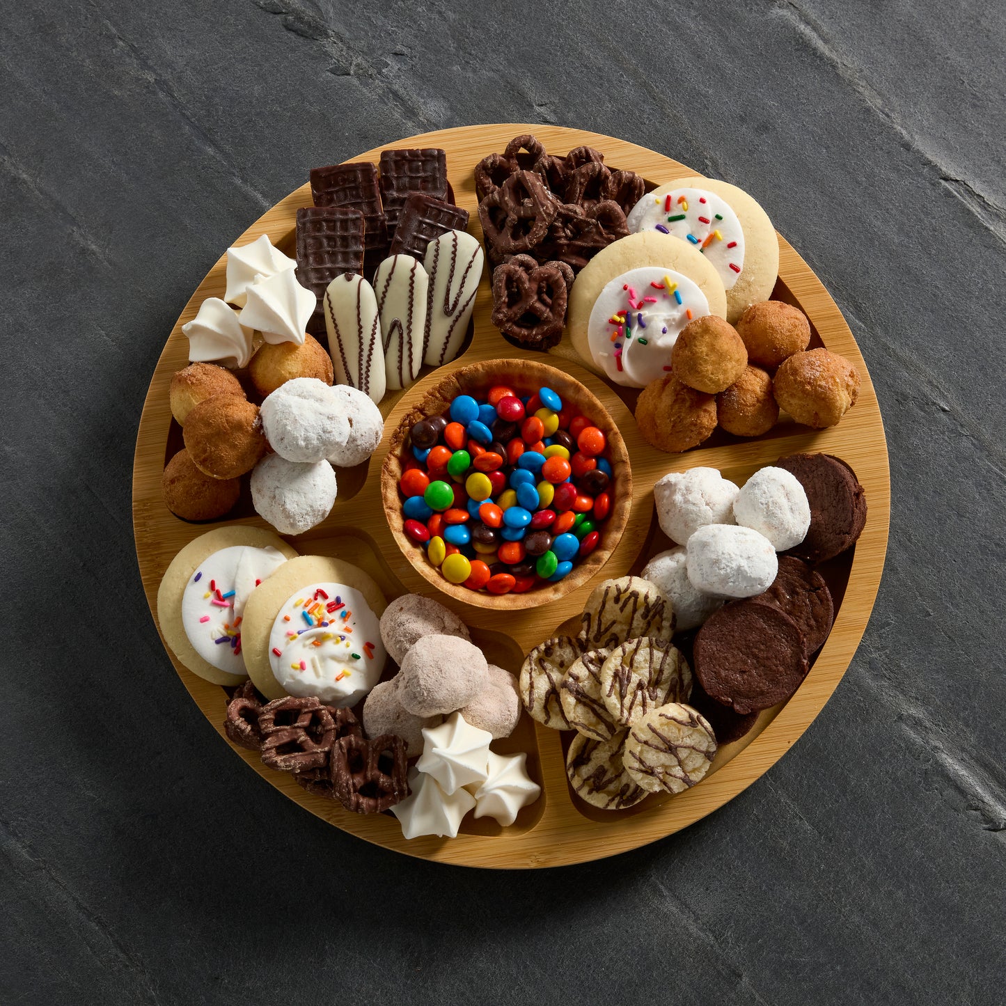 Farberware Build A Board Bamboo Round Section Board 35cm