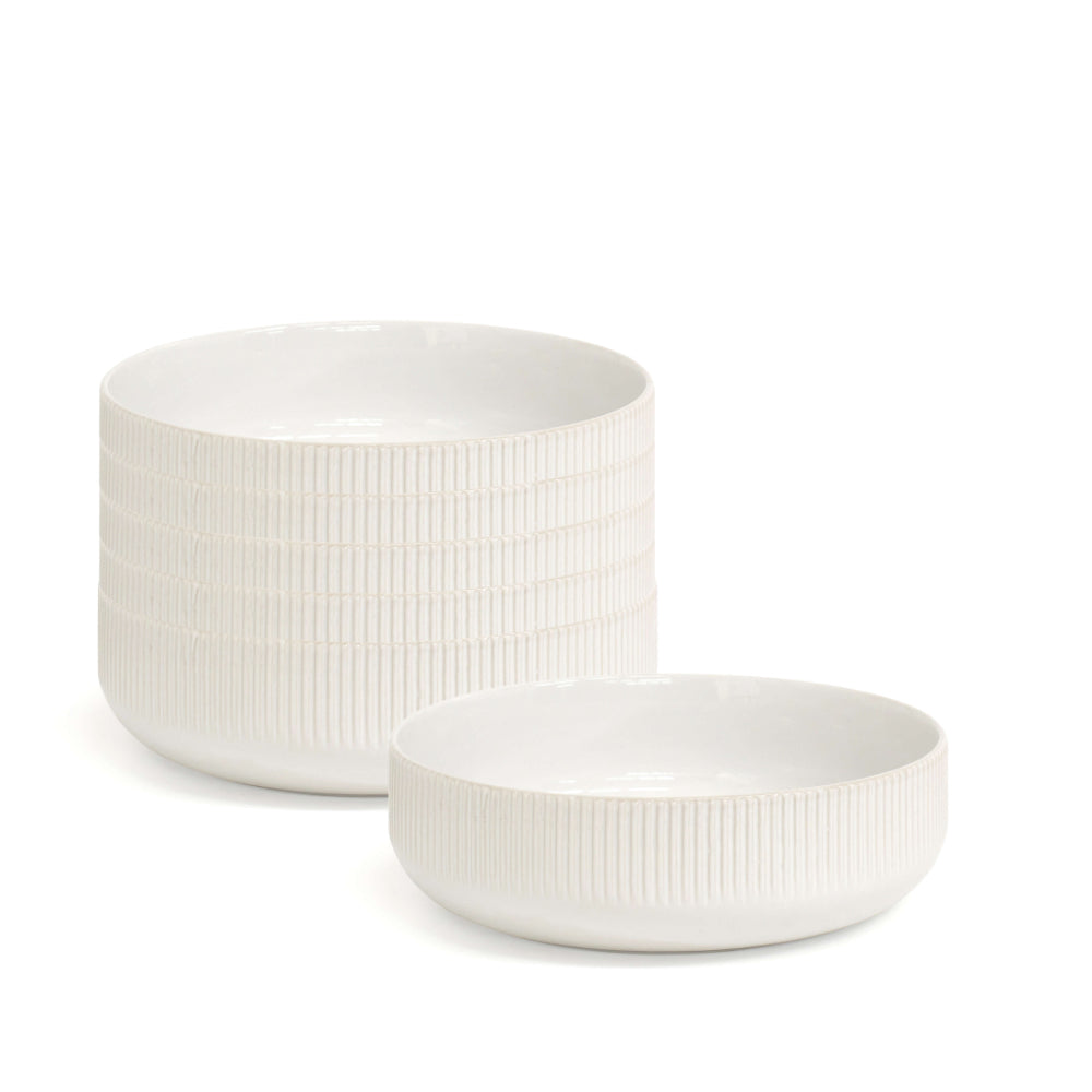 Salt & Pepper Brae Pasta Bowls 18 x 5.5cm - Set of 4