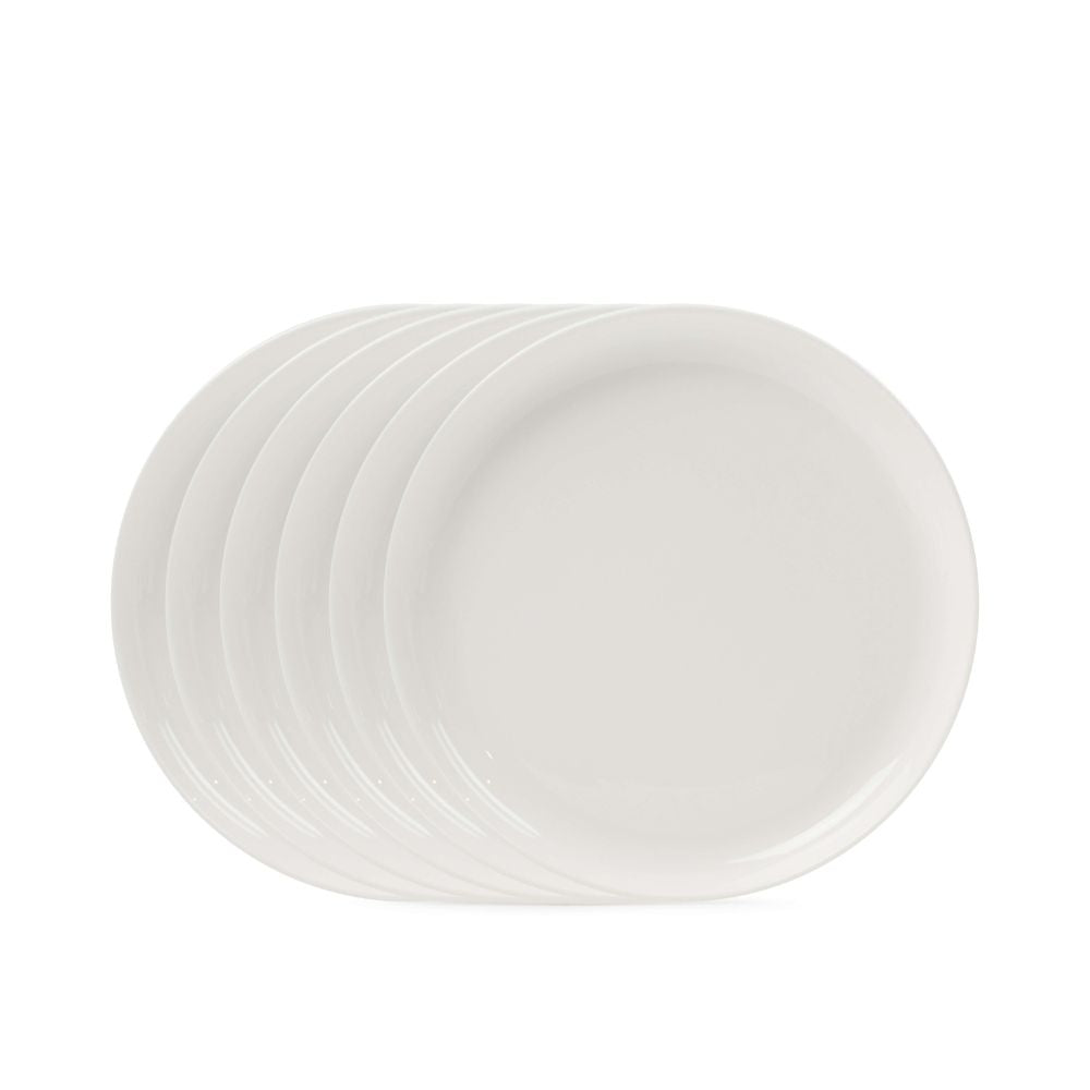 Salt & Pepper Canteen Side Plates 20cm - Set of 6