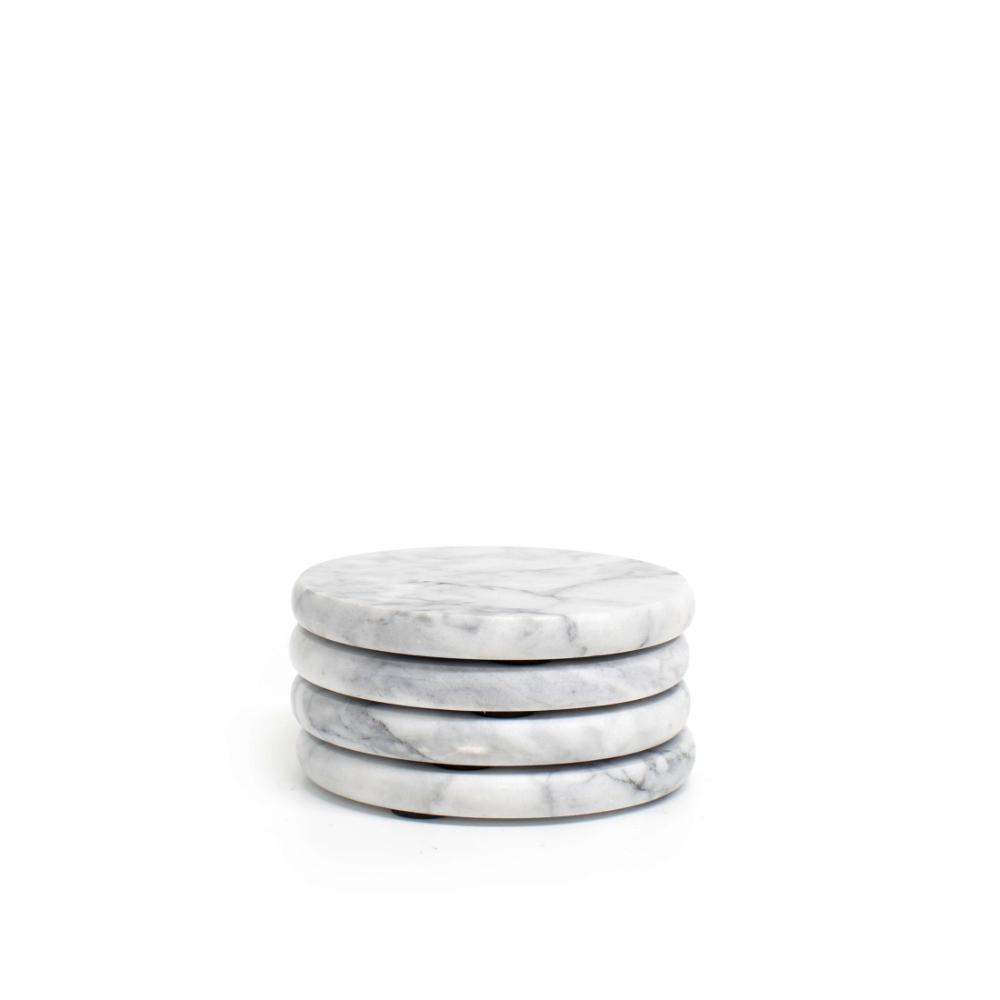 Salt & Pepper Novaro Coasters - Set of 4