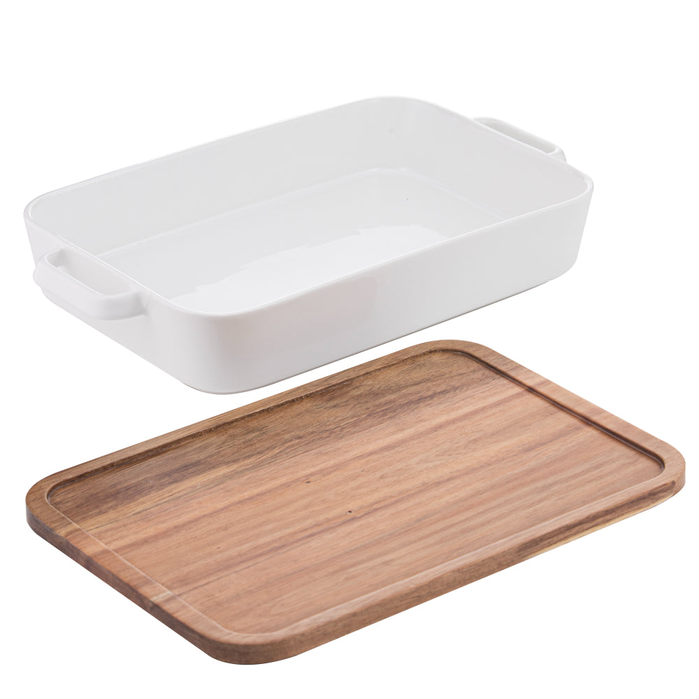 Ladelle Alto Oven To Table Large Baking Dish With Lid