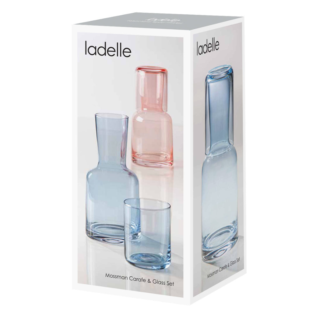 Ladelle Mossman Blush Carafe & Glass Set