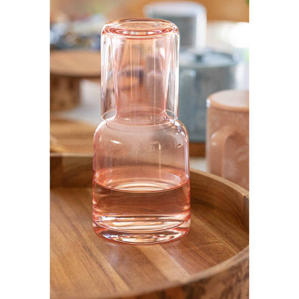 Ladelle Mossman Blush Carafe & Glass Set