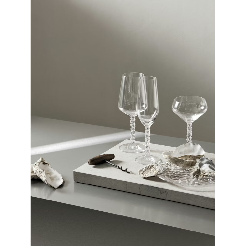 Orrefors Set Of 2 Carat Wine Glasses 440ml