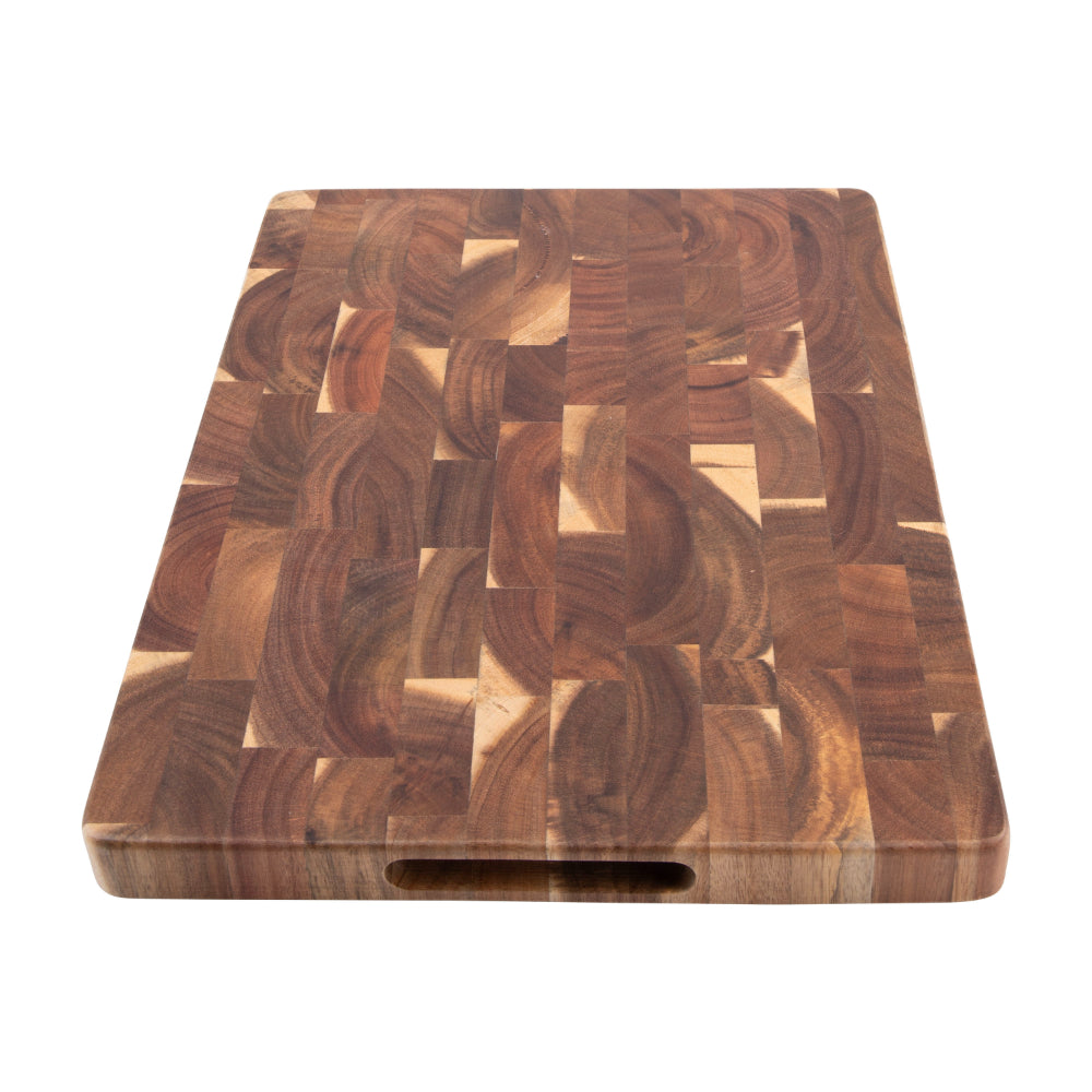 Alfresco Lane Acacia Wood End Grain Cutting Board 40 x 30 x 3cm