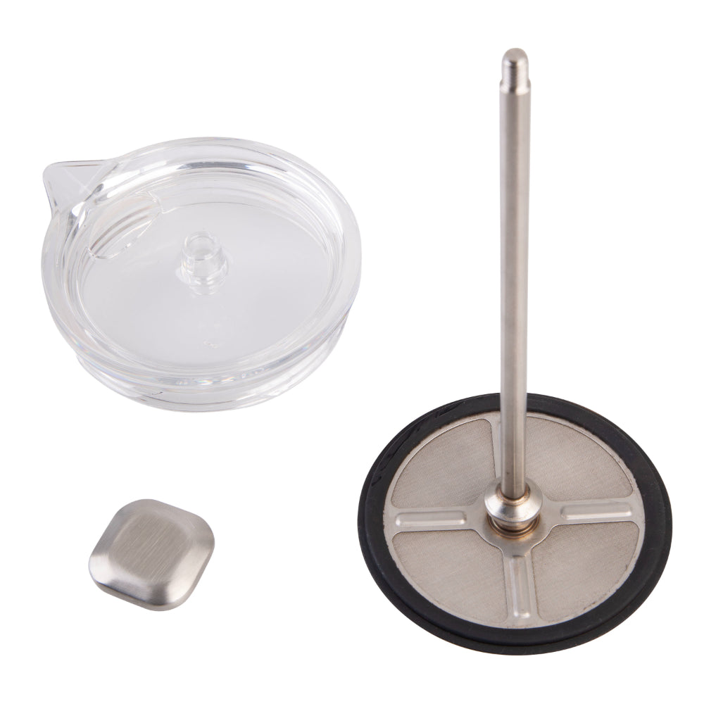 Oasis Stainless Steel Double Wall Insulated Coffee Press 8 Cup