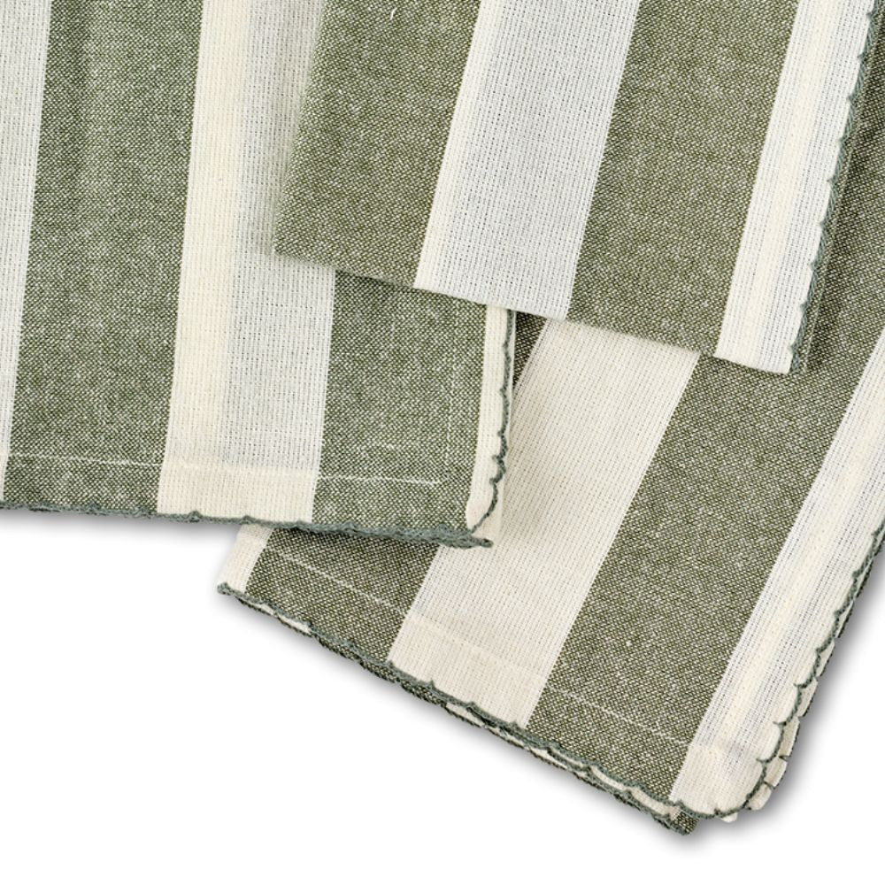 Salt & Pepper Taylor Stripe Napkin 45x45cm Set of 4
