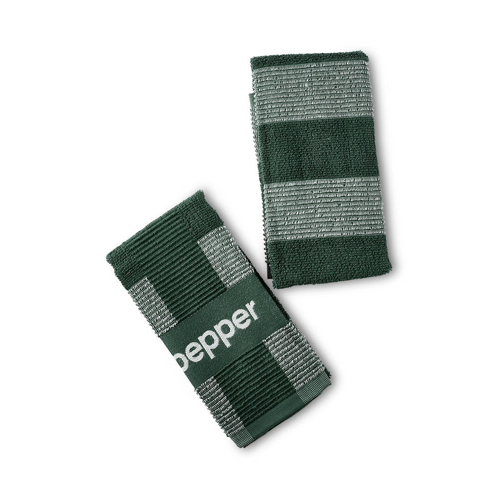 Salt & Pepper Logo Tea Towel Set of 2