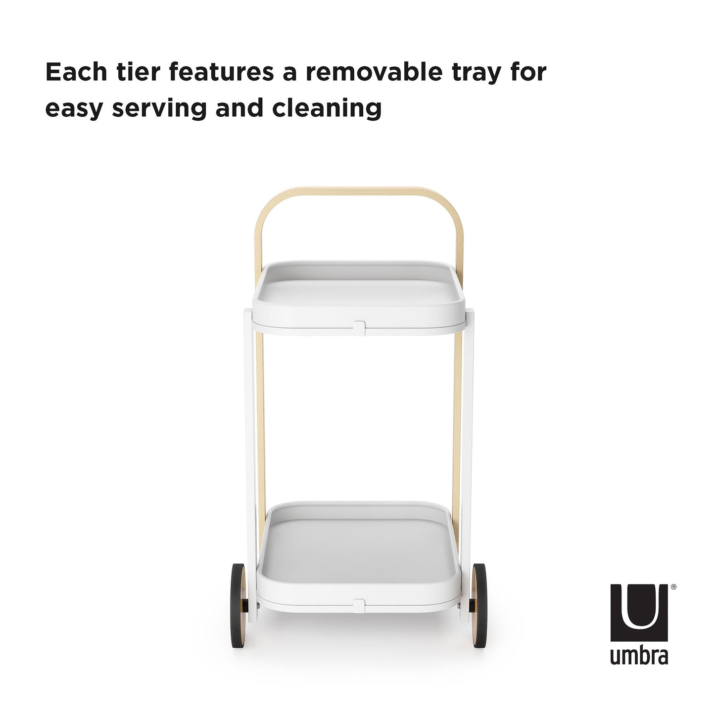Umbra Bellwood Bar Serving Cart