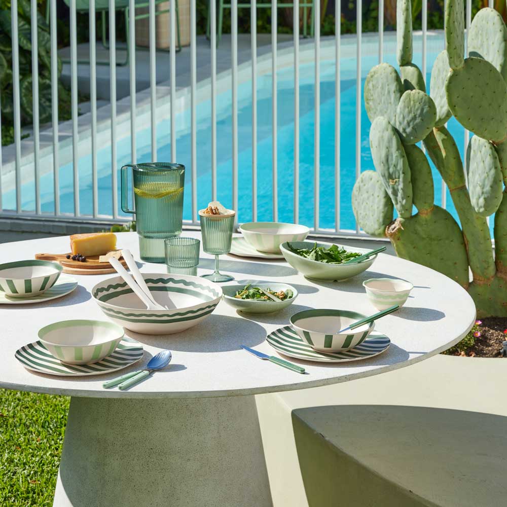 Davis & Waddell Saltara Set of 4 Bamboo Side Plates