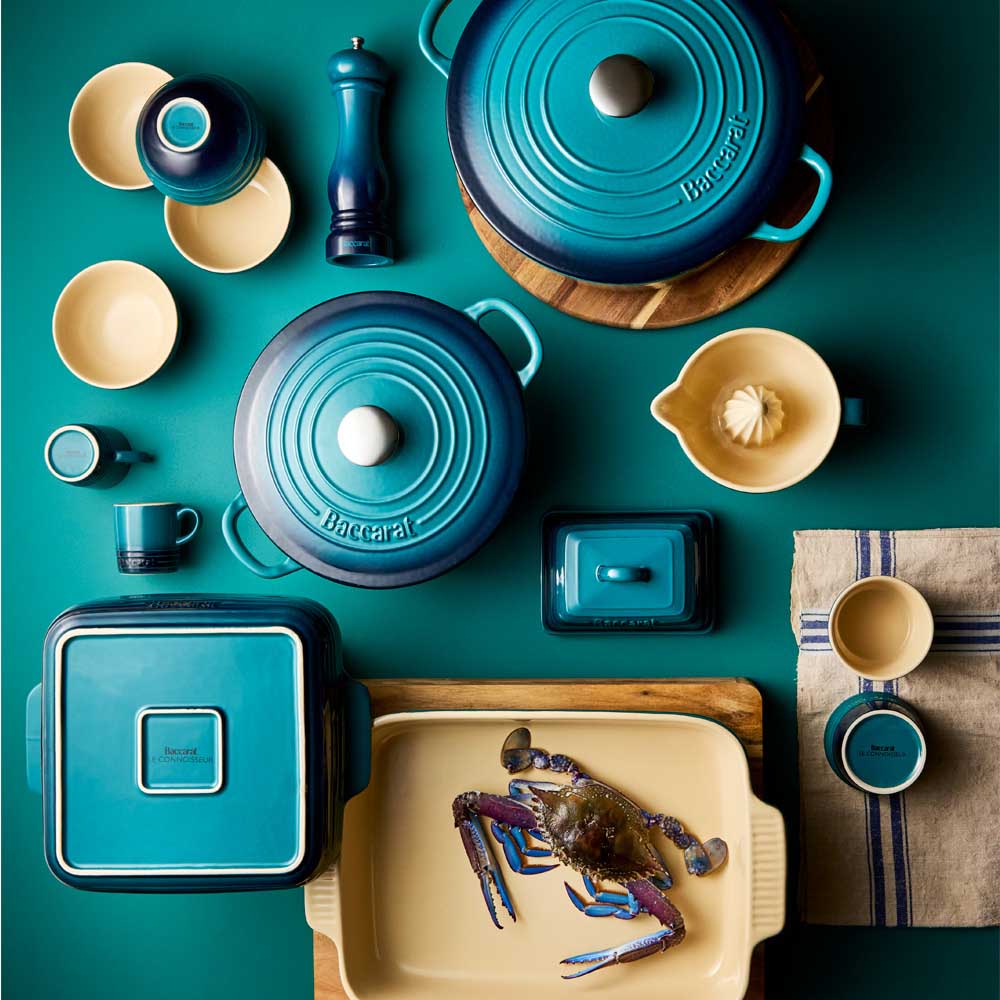 Cookware, Bakeware, and Servingware in Lagoon Blue - Robins Kitchen