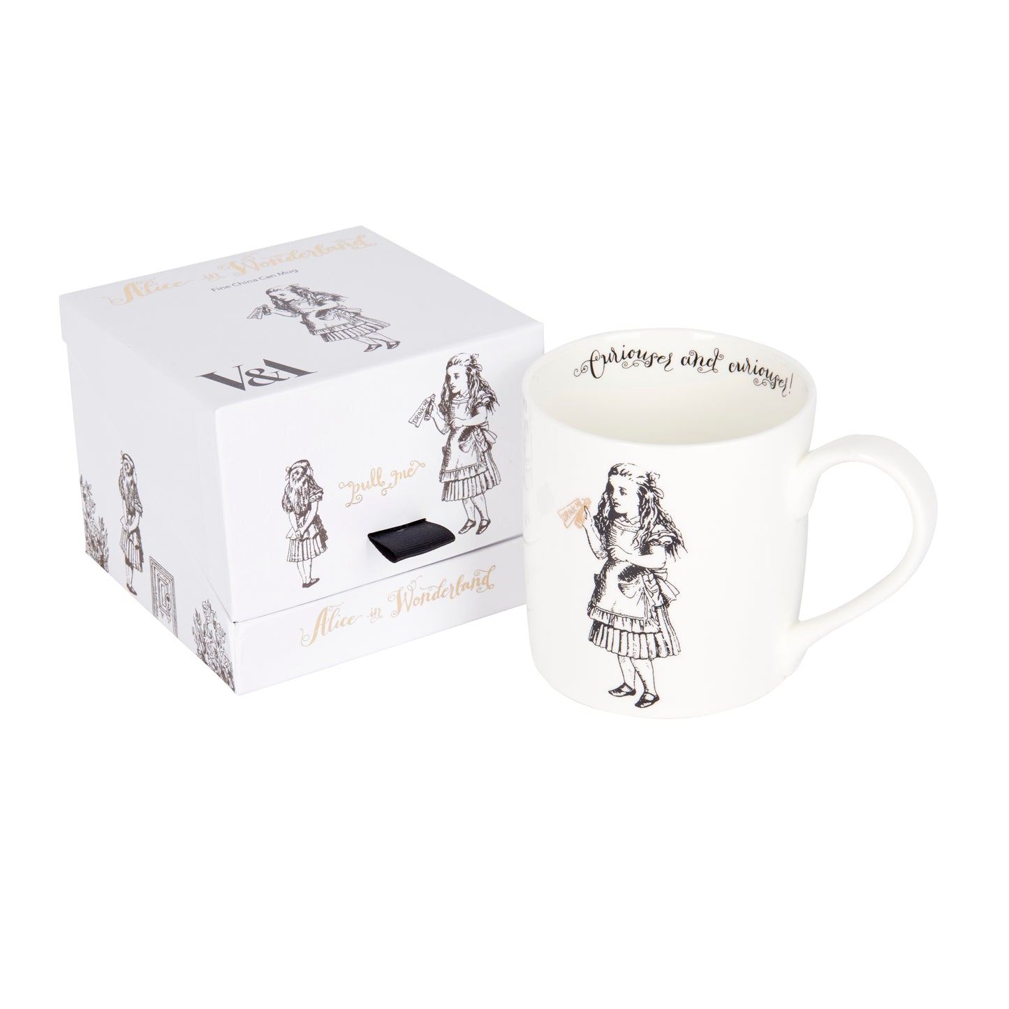 Mikasa x V&A Alice in Wonderland Can Mug 350ml