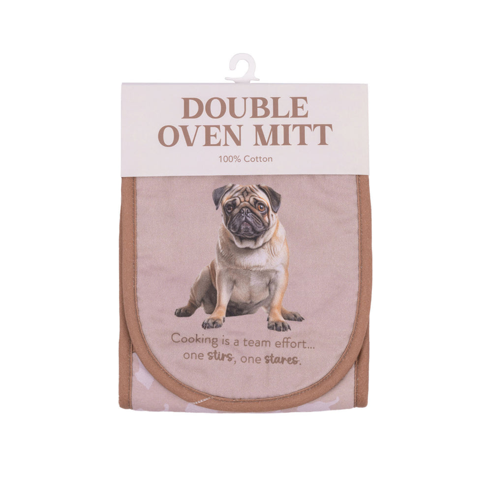 Splosh Cooks Companion Pug Oven Mitt