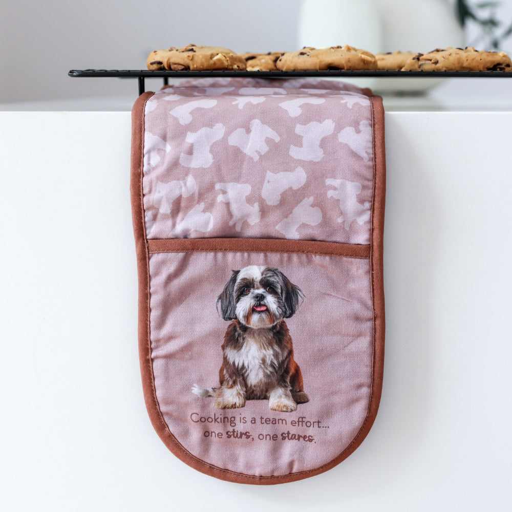 Splosh Cooks Companion Shih Tzu Oven Mitt