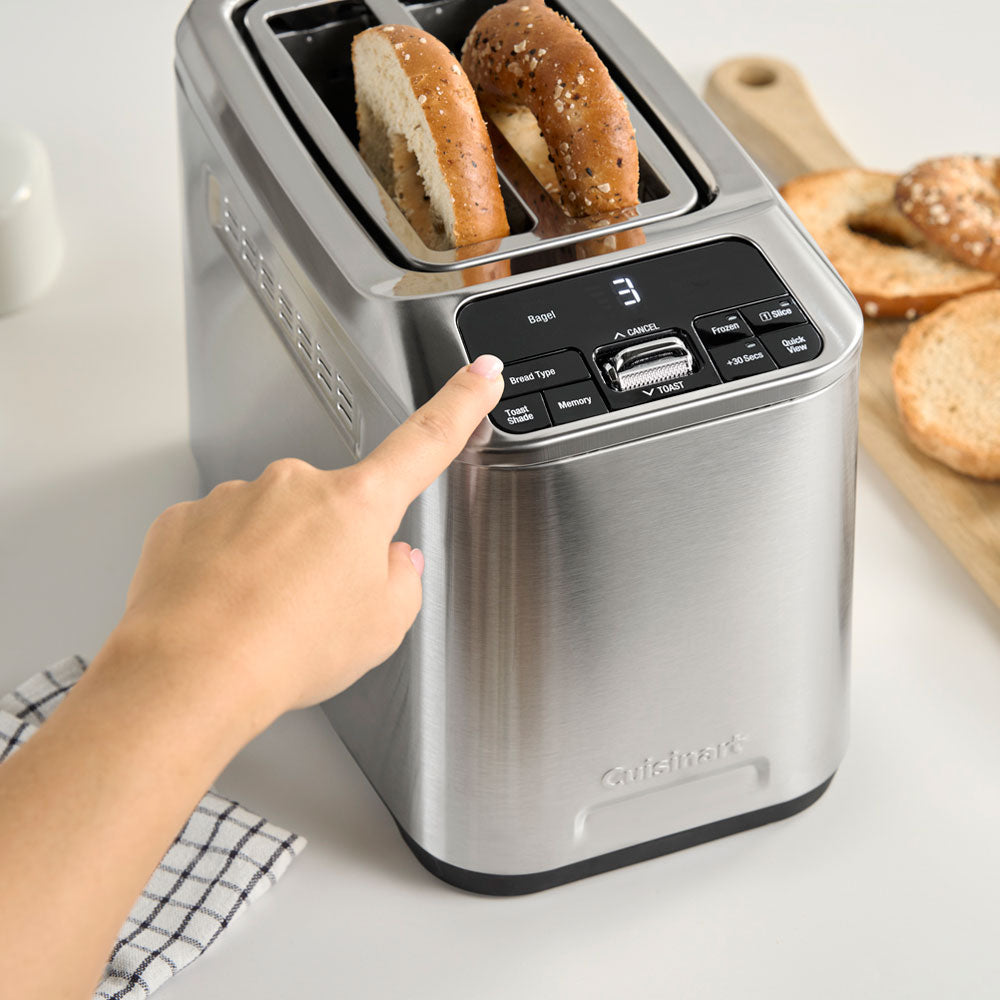 Cuisinart Smart Elite D2 Slice Digital Toaster Stainless Steel