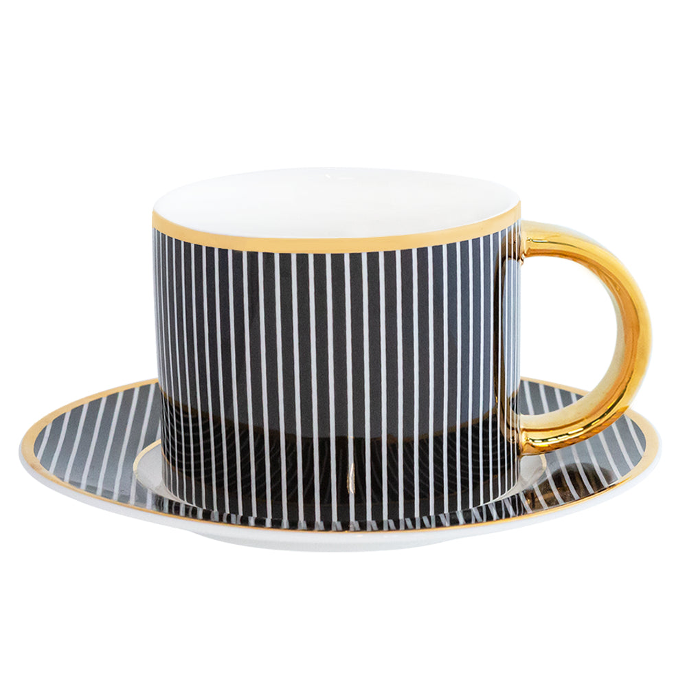 Cristina Re PinstripeTeacup & Saucer