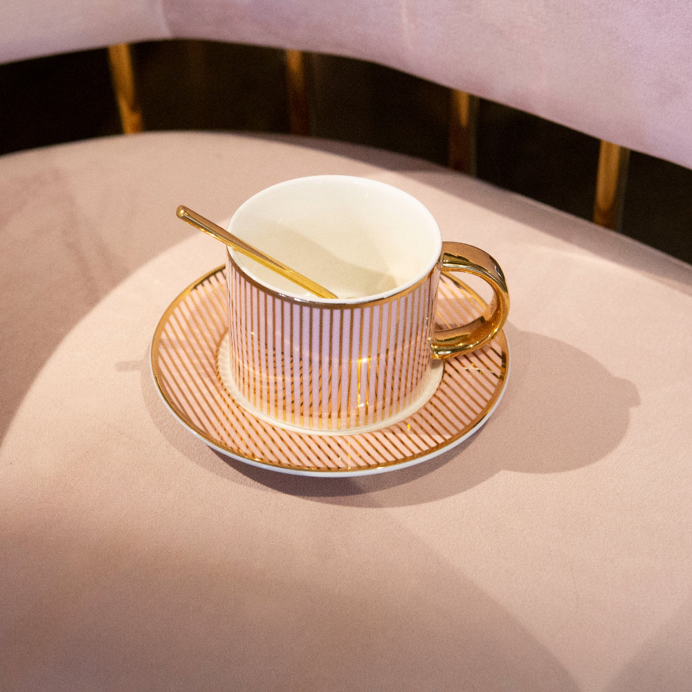 Cristina Re PinstripeTeacup & Saucer