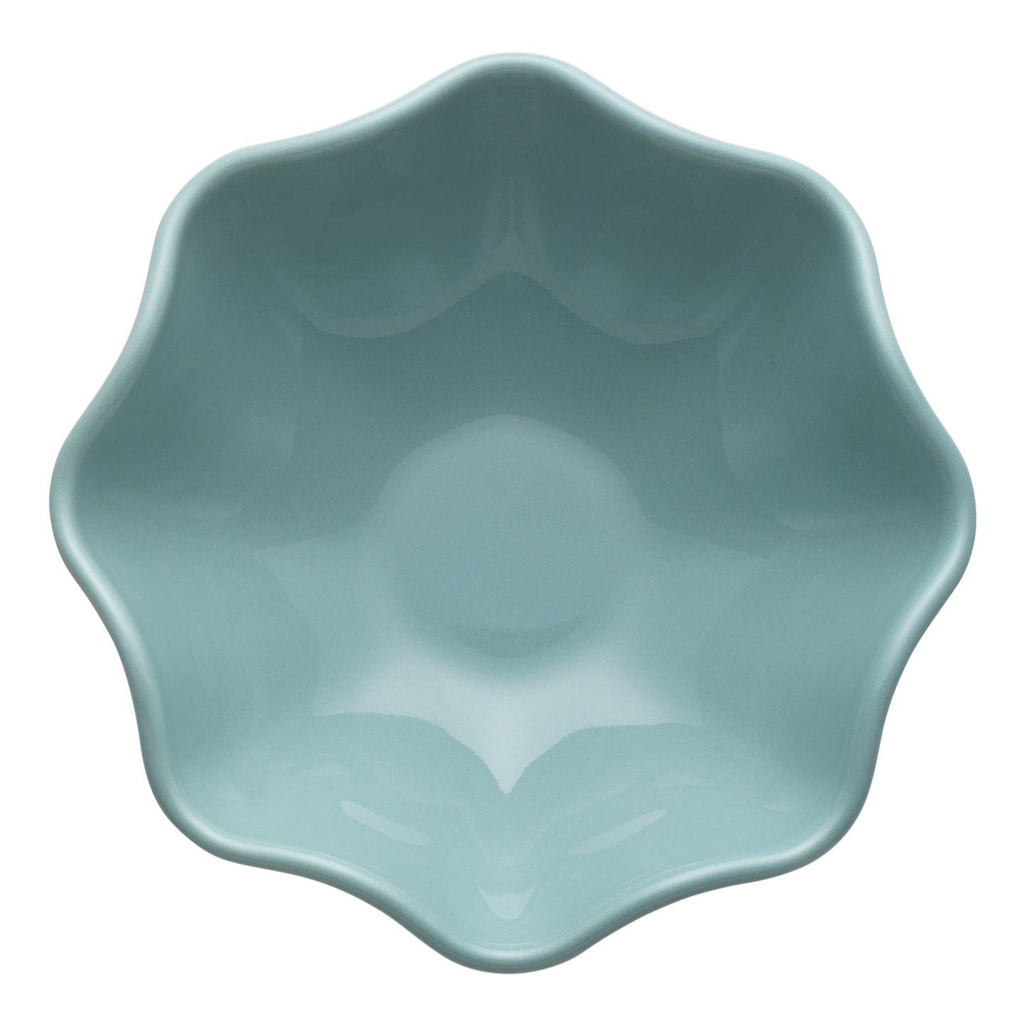 Ecology Ruffle Set of 4 Footed Bowls