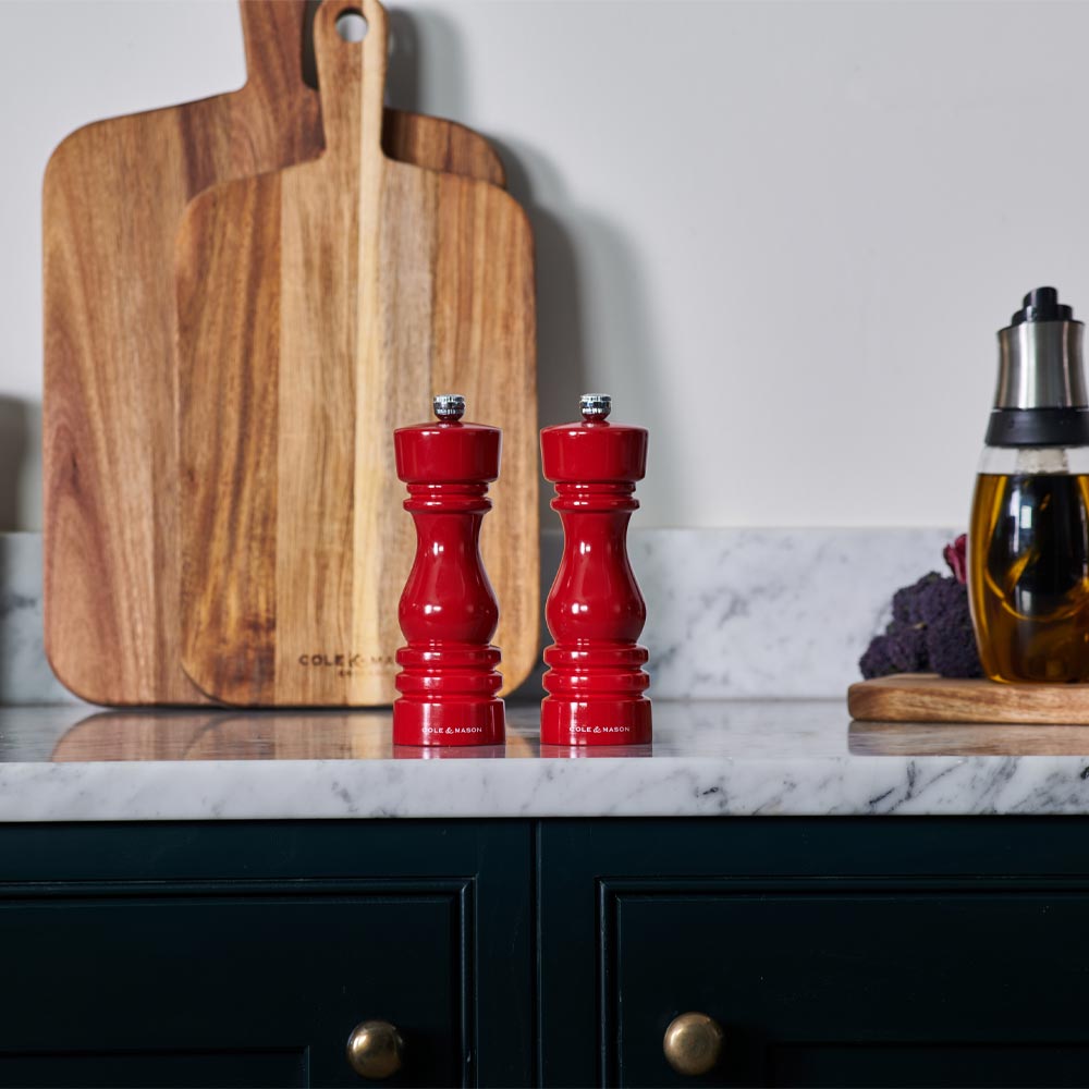 Cole & Mason London Salt & Pepper Mill Gift Set 180mm