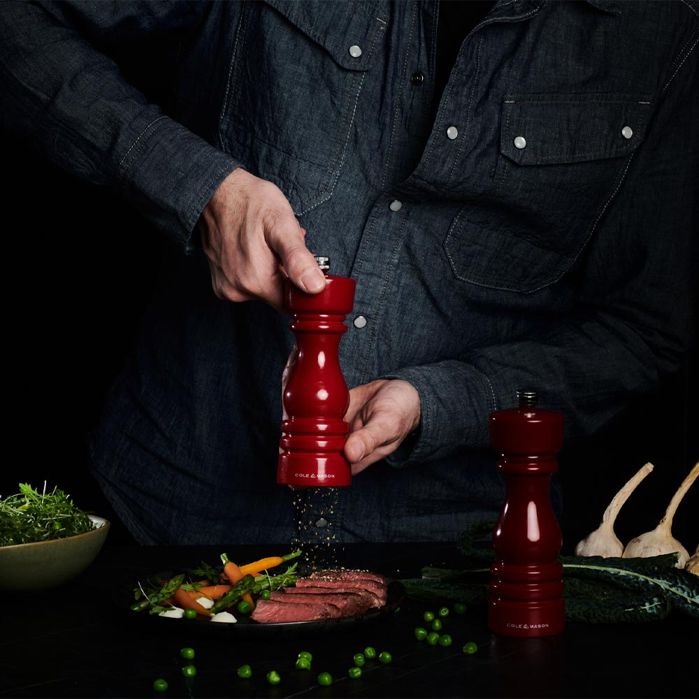 Cole & Mason London Salt & Pepper Mill Gift Set 180mm