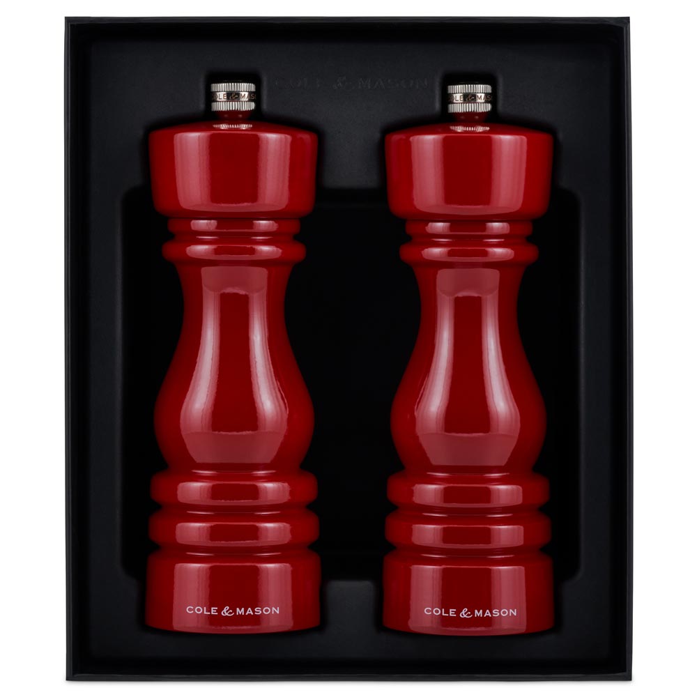 Cole & Mason London Salt & Pepper Mill Gift Set 180mm
