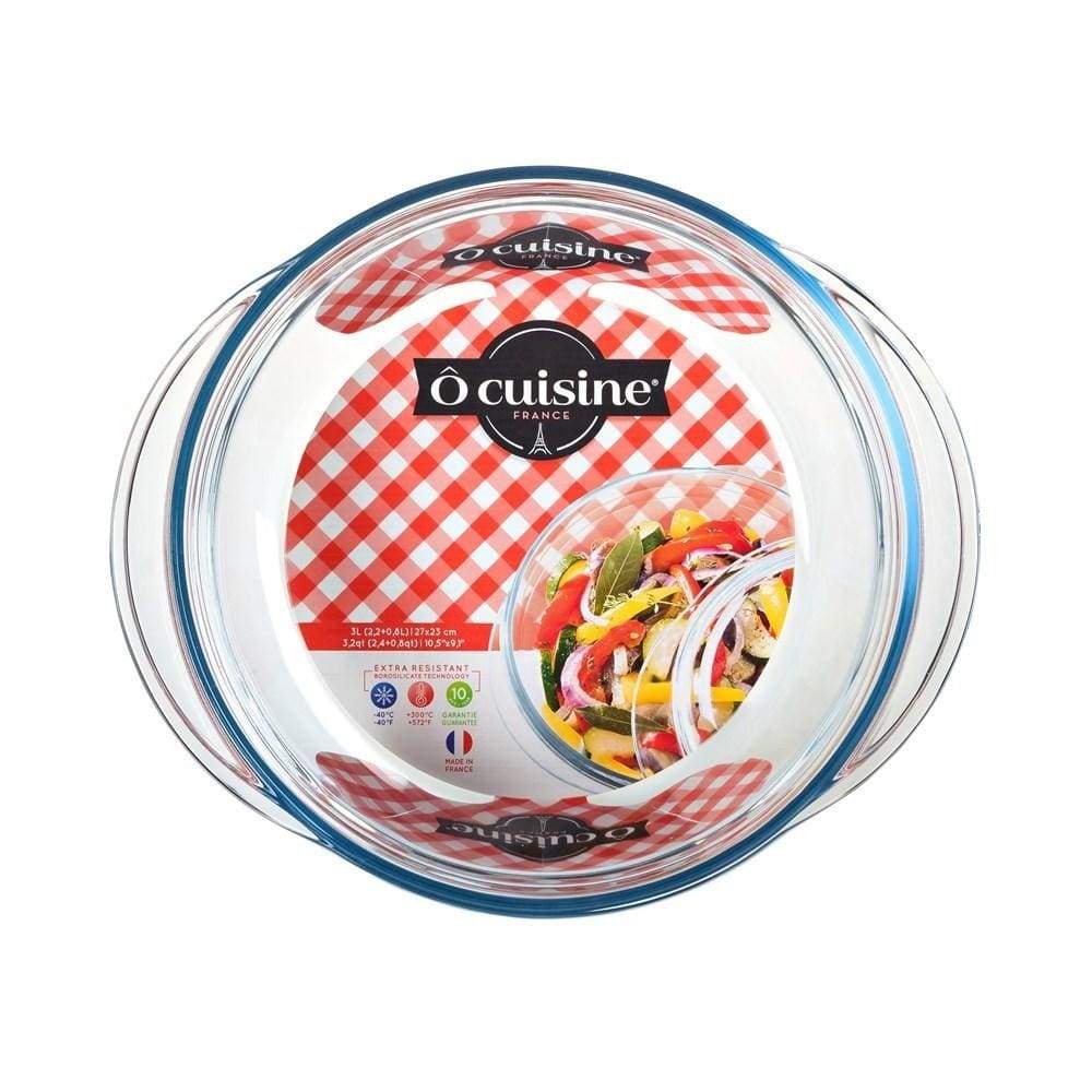 O'Cuisine Round Casserole Dish 2.2L