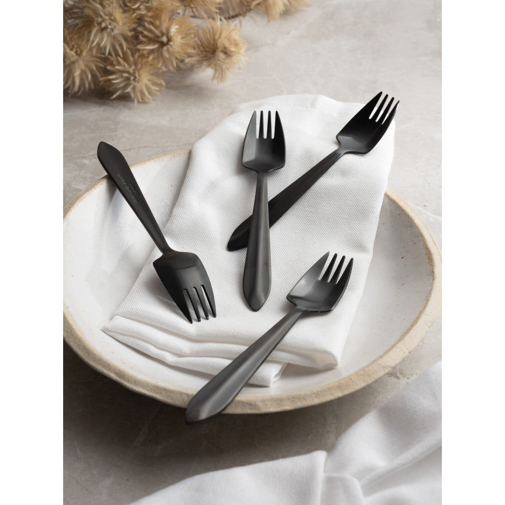 Splayd Black Label 8 Piece Cake Fork Set