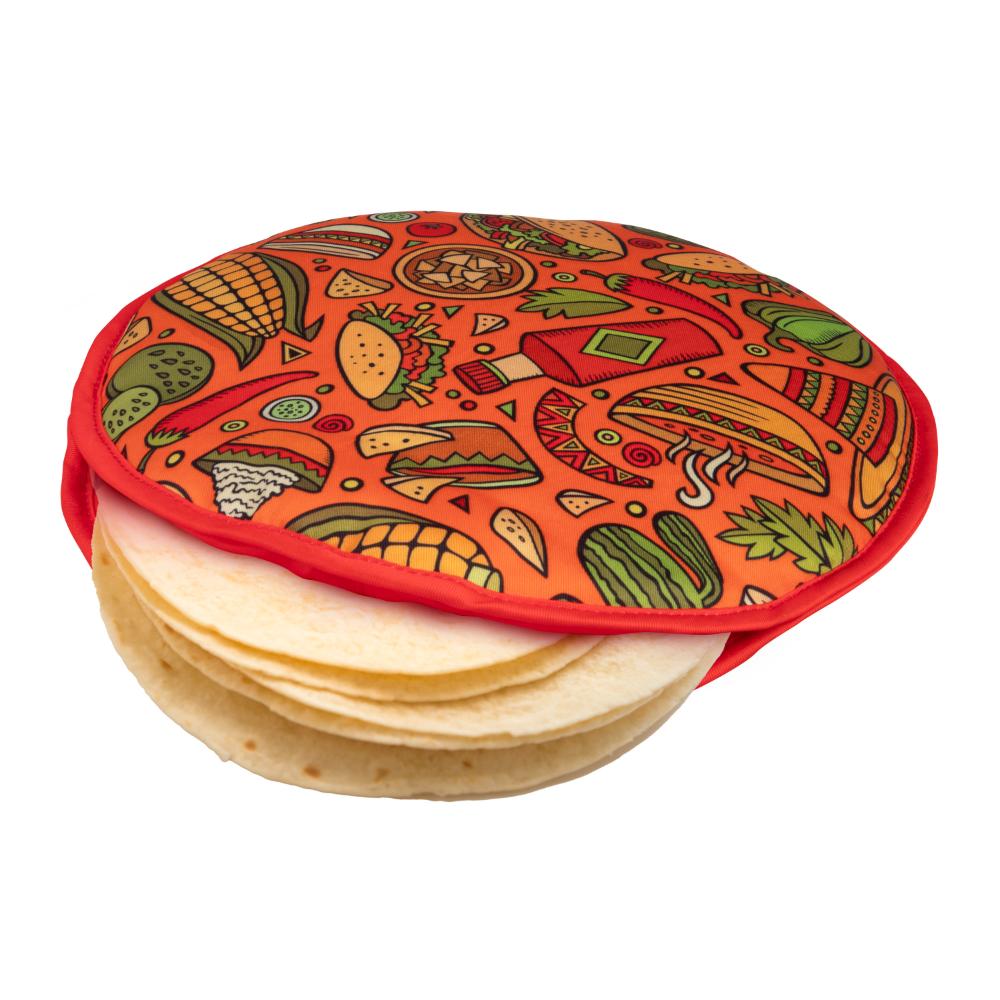Appetito Tortilla Warmer Pouch - Fiesta
