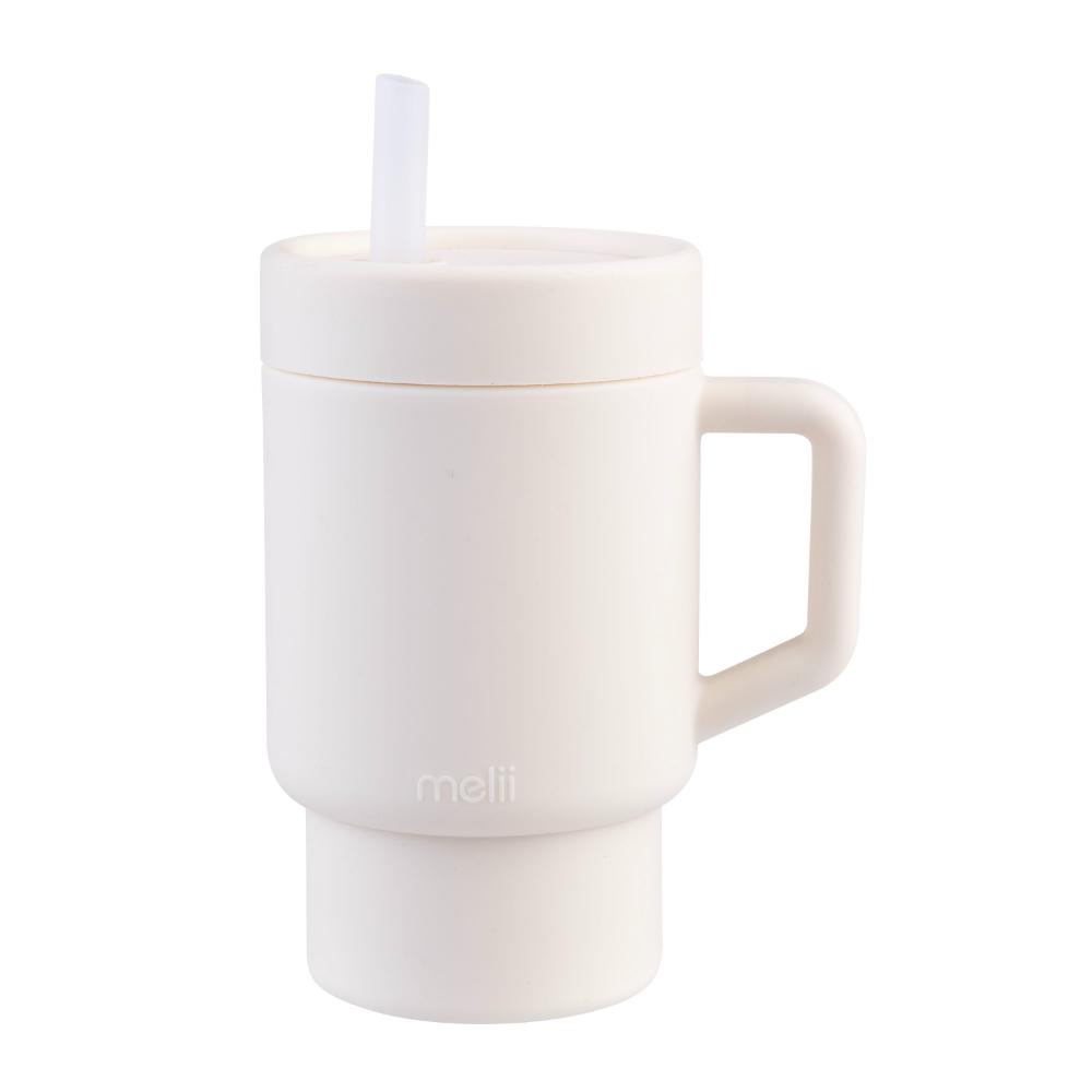 Melii Luxe Silicone Tumbler with Straw 265ml