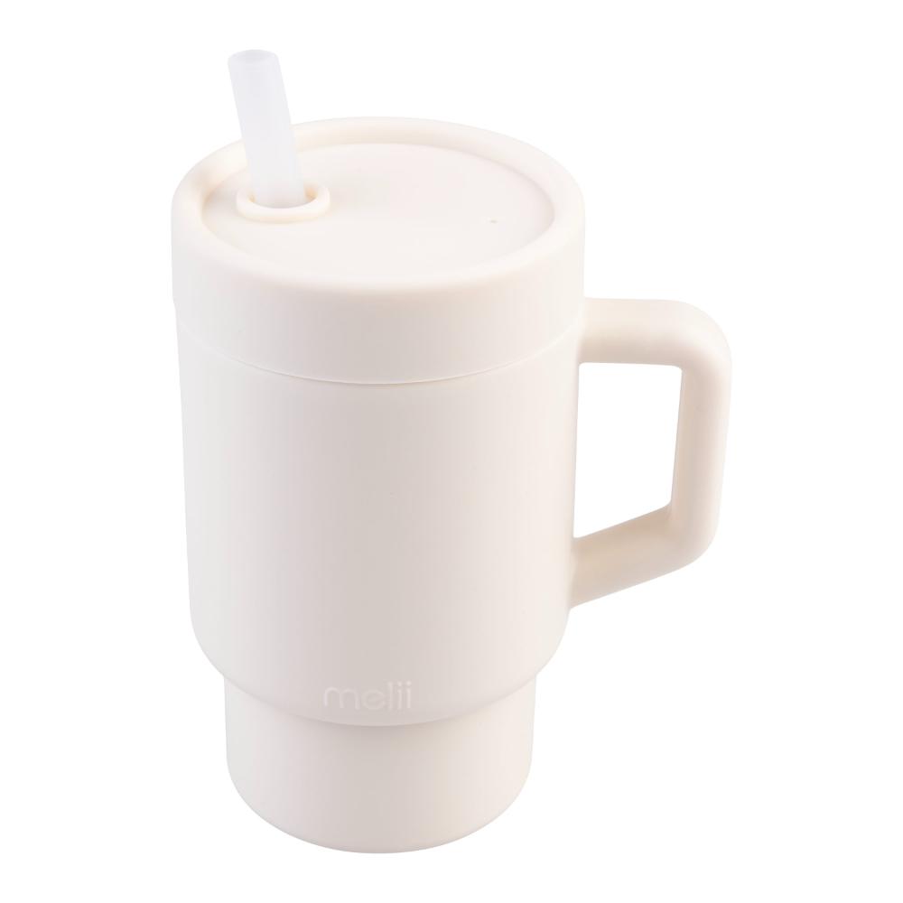 Melii Luxe Silicone Tumbler with Straw 265ml
