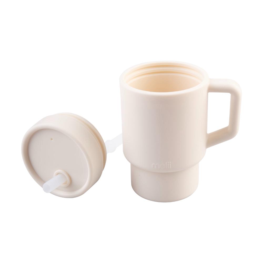Melii Luxe Silicone Tumbler with Straw 265ml