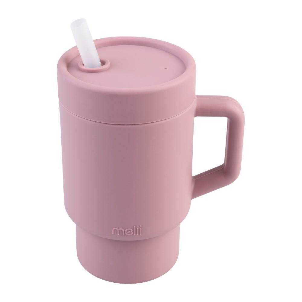 Melii Luxe Silicone Tumbler with Straw 265ml