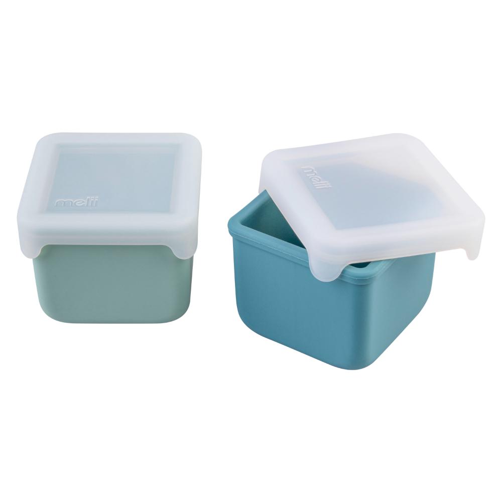 Melii Luxe Set of 2 Silicone Snack Containers 236ml