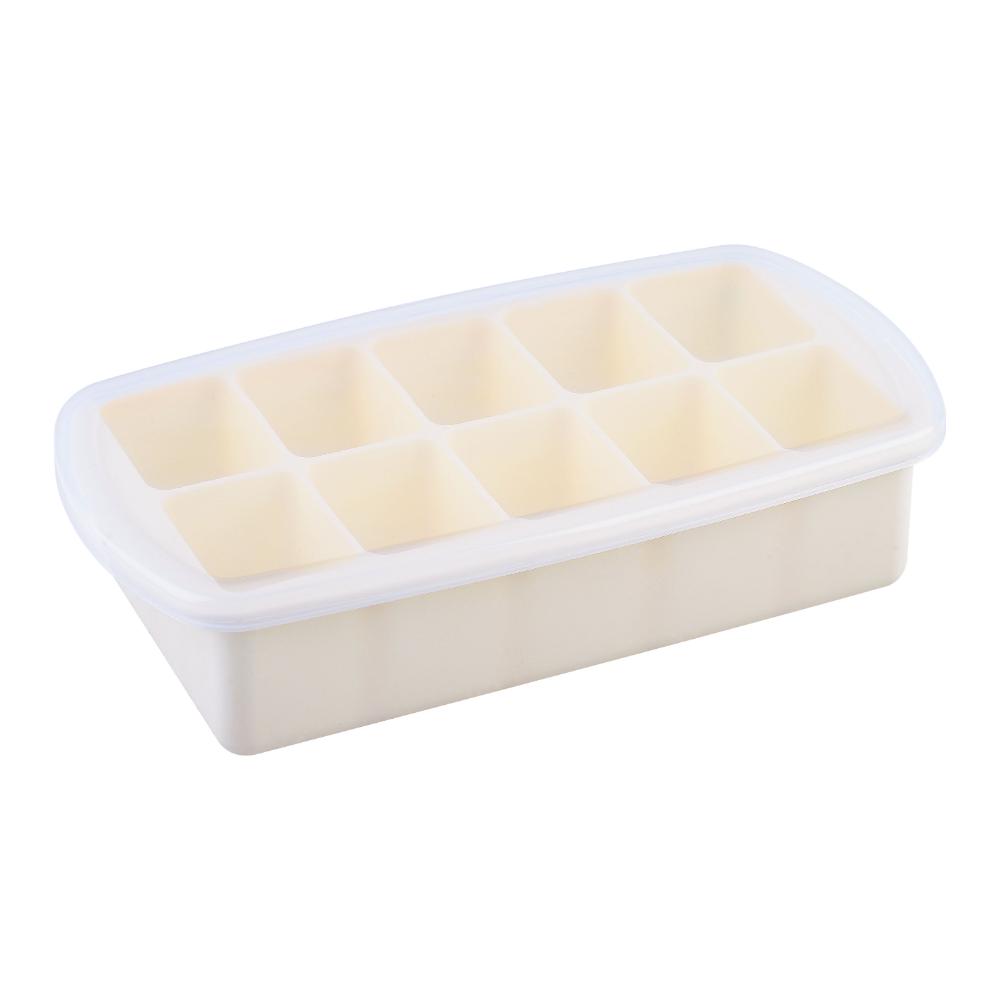 Melii Luxe Silicone 10 Compartment Food Tray with Lid