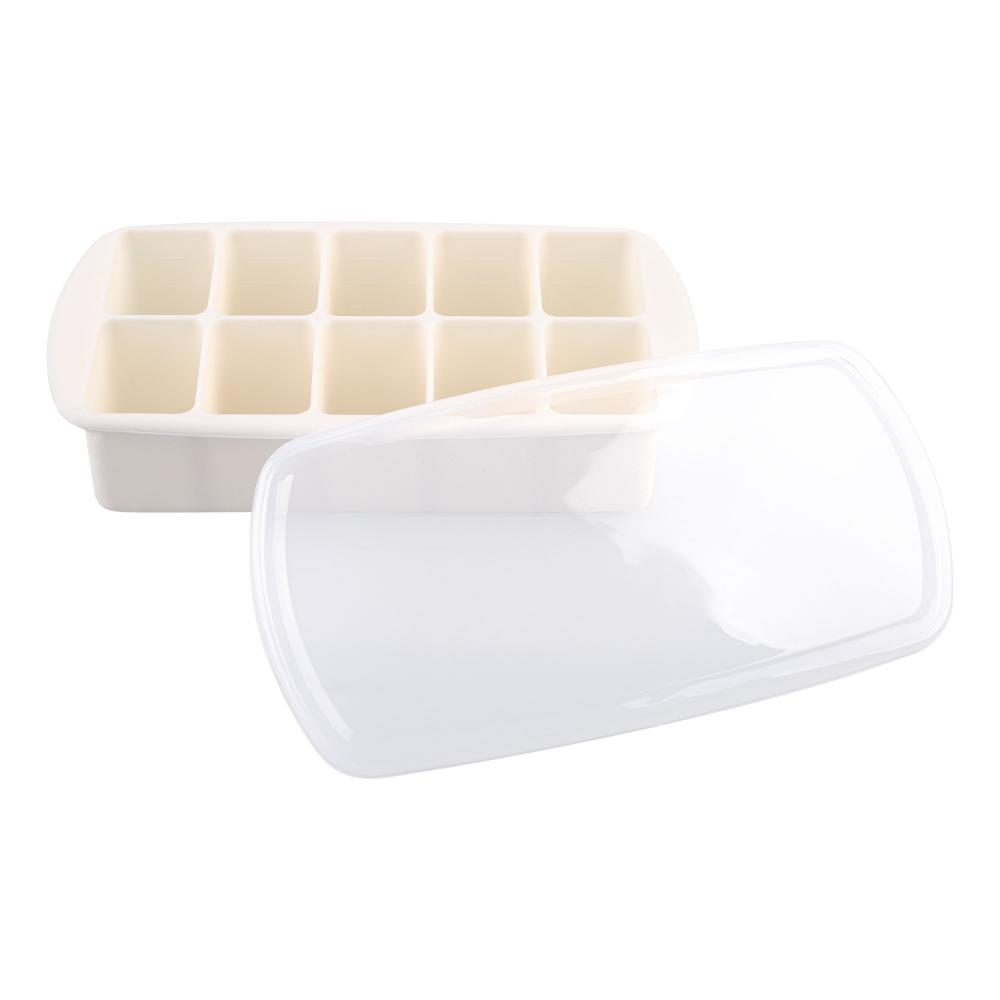Melii Luxe Silicone 10 Compartment Food Tray with Lid
