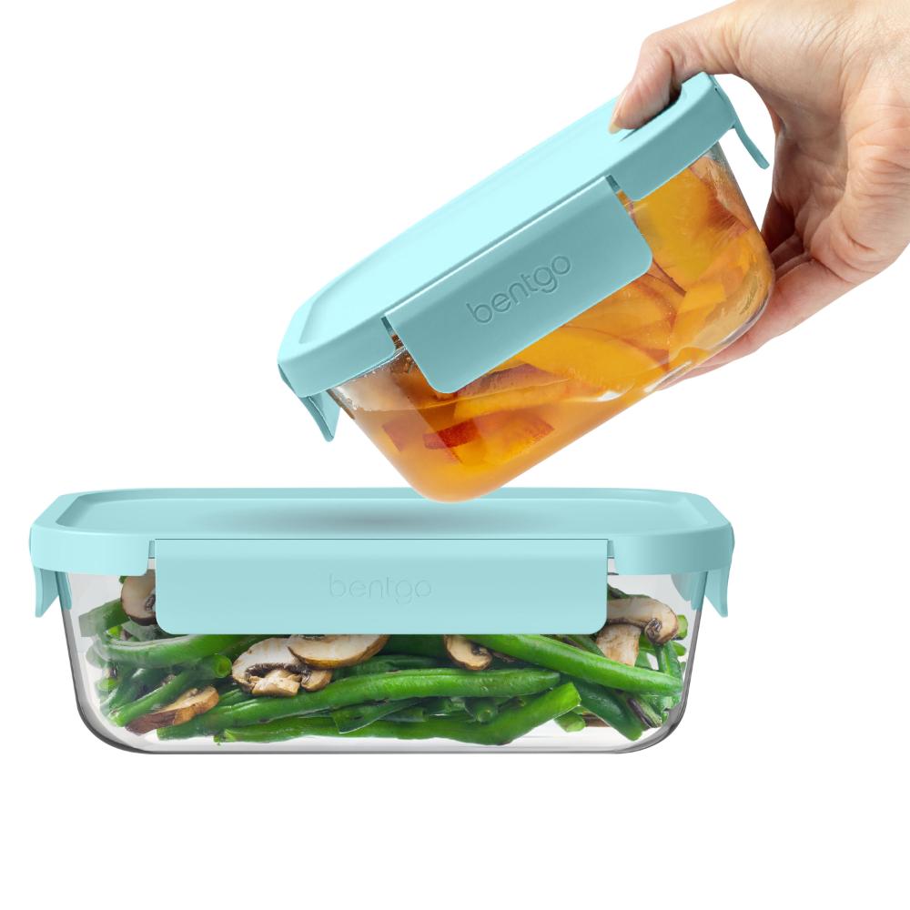 Bentgo 12 Piece Rectangle Glass Food Storage Set