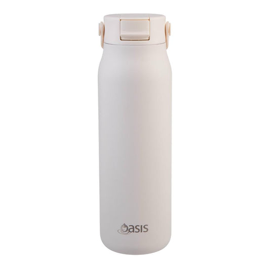 Oasis Ceramic Lined Stainless Steel Double Wall Insulated Sorrento Sipper Bottle 900ml
