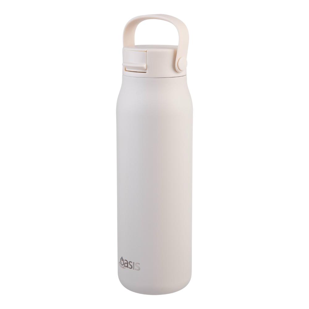 Oasis Ceramic Lined Stainless Steel Double Wall Insulated Sorrento Sipper Bottle 900ml