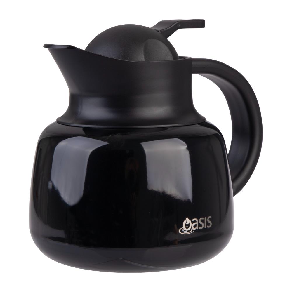 Oasis Stainless Steel Double Wall Insulated Teapot with Strainer 750ml
