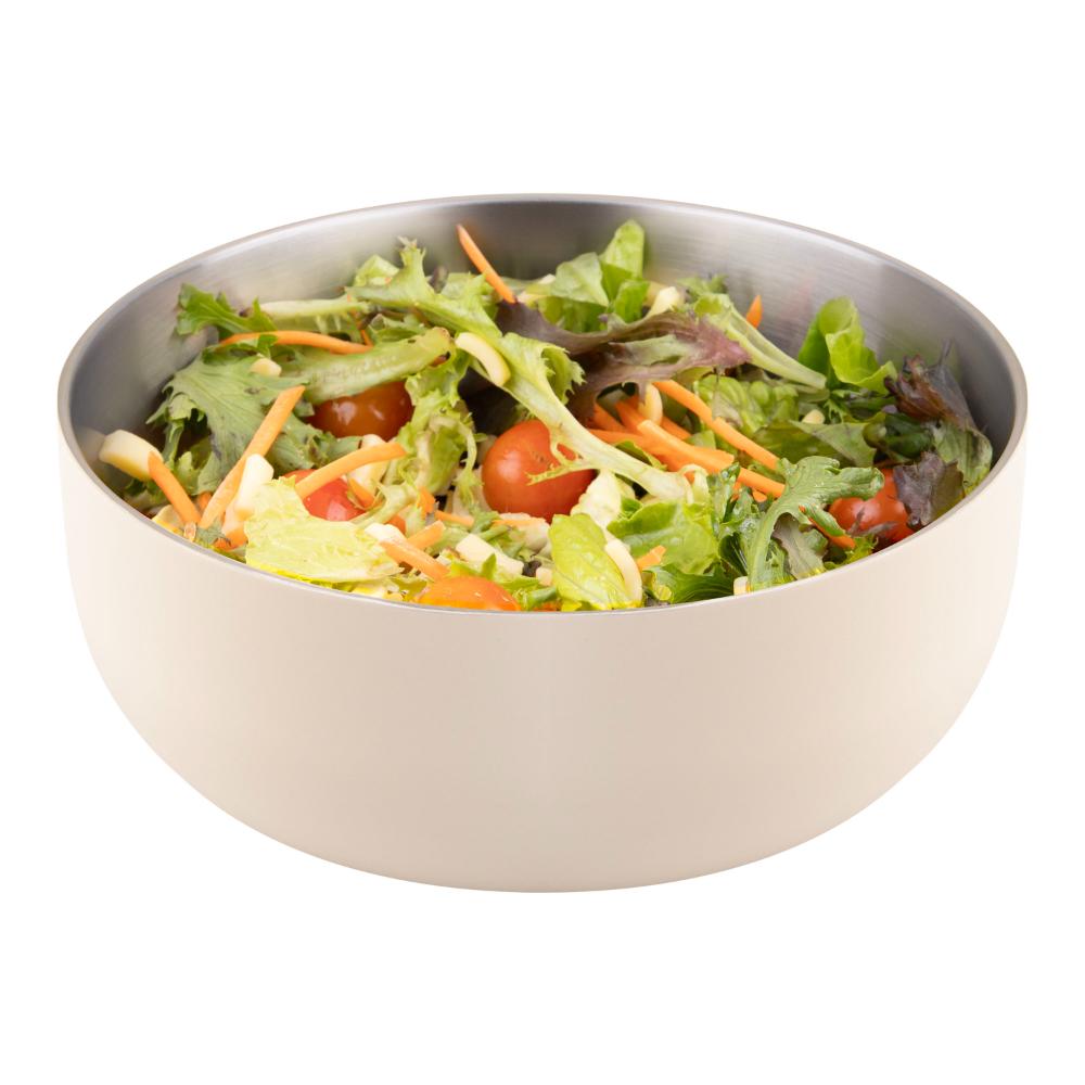 Oasis Stainless Steel Double Wall Insulated Fresh'N'Go Lunch Bowl 950ml
